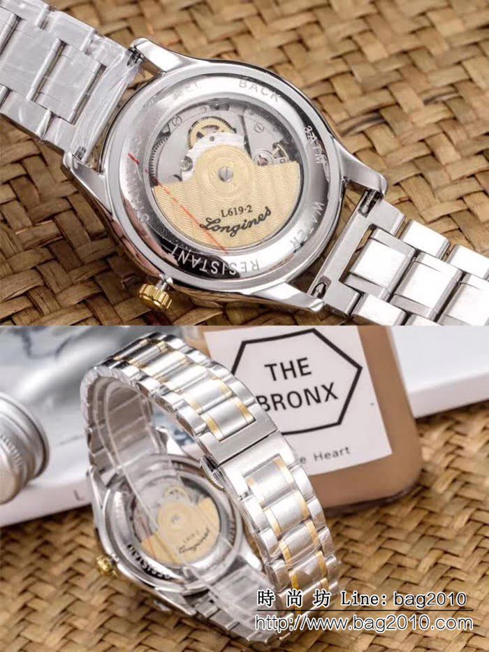 LONGINES浪琴 經典大三針 全自動機械 精品男士腕表 WSS2298